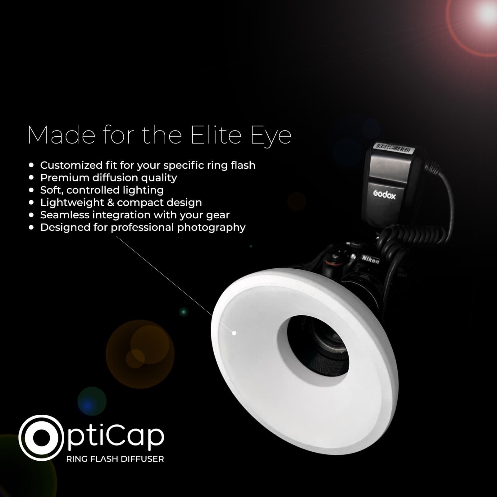 OptiCap - Ring Flash Diffuser